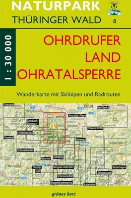 Produktbild von Wanderkarte 4 Ohrdrufer Land Ohratalsperre