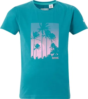 Image de Regatta - T-shirt "Bosley VIII" pour enfants RG11647 (128) (Bleu paon)