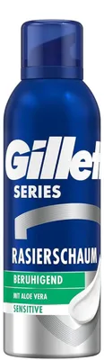 Produktbild von Gillette Series Sensitive Rasierschaum mit Aloe Vera 200 ml