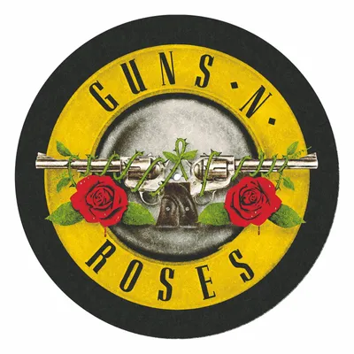 Produktbild von Plattenteller-Matte, Guns and Roses