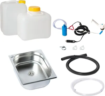 Obrázok produktu pre 12V kempingový drez sada umývadiel sada umývadiel obytný automobil T4 T5 T6N