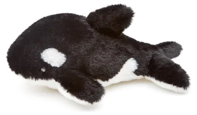 Produktbild von Uni-Toys - Orca - 23 cm (Länge) - Plüsch-Wal, Schwertwal - Plüschtier, Kuscheltier