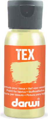 Produktbild von Darwi 4x DARWI Stoffmalfarbe, Flasche 50ml, Gold - Gold DA0100050050C