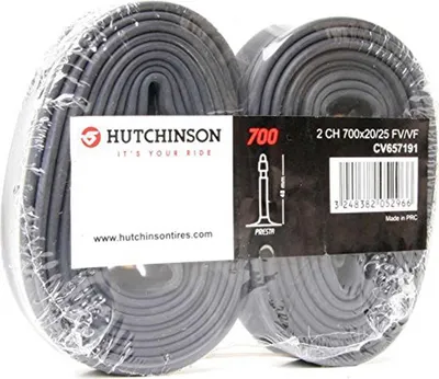Produktbild von Hutchinson 28' Schlauch, 700x20-25, SV 48 mm, schwarz (2er Pack)