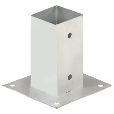 Immagine prodotto di vidaXL Ancoraggio per pali 4 pz. Metallo zincato 71 mm