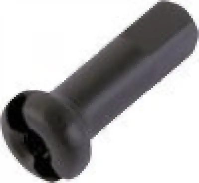 Produktbild von DT Swiss Speichennippel 2.0 Aluminium 14 mm schwarz - ultraleichte Laufradopt...