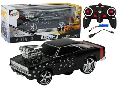 Obrázok produktu pre Diaľkové ovládanie Car 1:18 Drift 360 Lights Sounds Black