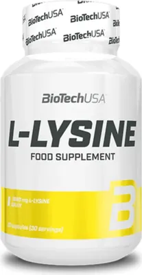 Produktbild von BioTech USA L-Lysin 90 Kapseln