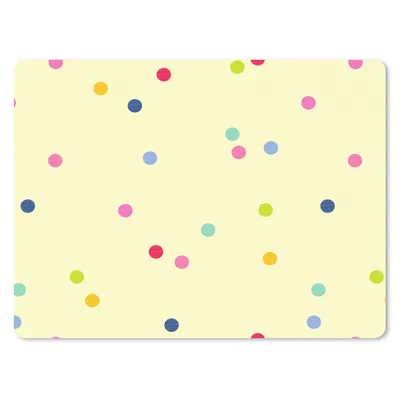 Produktbild von MuchoWow® Mauspad Mousepad Konfetti - Muster - Pastell 23x19 cm - Mousepads - Maus Mat - Pad - Mausunterlage - Schreibtischunterlage - Mauspad