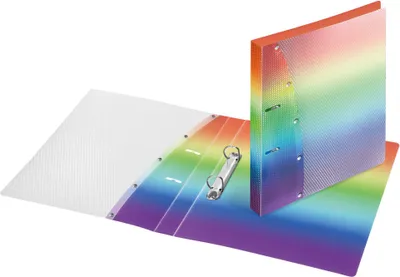 Produktbild von VELOFLEX Rainbow Ringbuch 2-Ringe Motiv 2,0 cm DIN A4