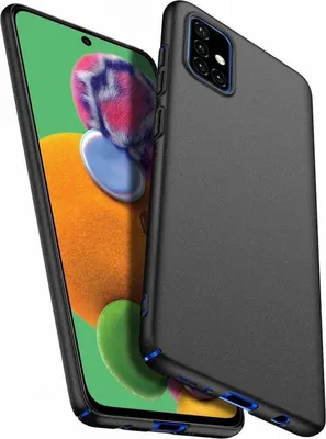 Produktbild von Jumada's Ultra Slim Case passend für Samsung Galaxy A71 - Schwarz - Superdünnes Case A71 in Schwarz -