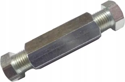 Obrázek produktu pro Ocelový konektor palivového potrubí 8 mm - CU - FE krimpovací konektor