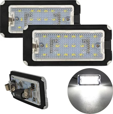 Immagine prodotto di Luci LED per targa compatibili con Fiat, 2 pezzi