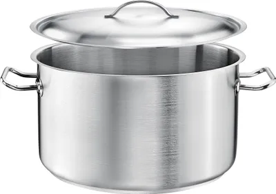 Produktbild von TOMGAST Mittlerer Topf 20 cm PRO mit Deckel – Hochwertiger Kochtopf für Suppen, Eintöpfe und Saucen