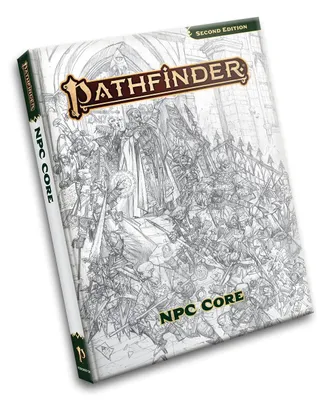 Obrázok produktu pre Náčrt obálky príručky Pathfinder RPG NPC Core (str. 2)