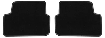 Produktbild von Velours-Fußmatten Hinten für Seat Arona 2017- (Crossover) – 2-tlg, Schwarz, passgenau – Wielganizator LUX
