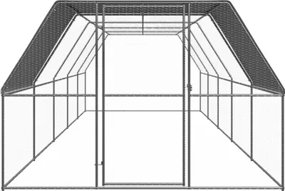Produktbild von vidaXL Outdoor-Hühnerkäfig 3x10x2 m Verzinkter Stahl