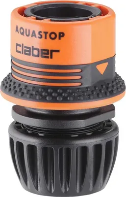 Produktbild von claber® Ergogrip Automatische Kupplung für Schläuche Ø 1/2” - Ø 5/8”