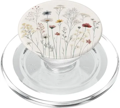 Productafbeelding van Wildbloemen PopSockets PopGrip voor MagSafe - Telefoonhouder - Transparant -