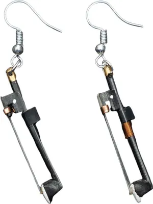Produktbild von Geigenbogen Ohrringe Miniblings Hänger Geige Violine Geigenbögen Musik Musiker