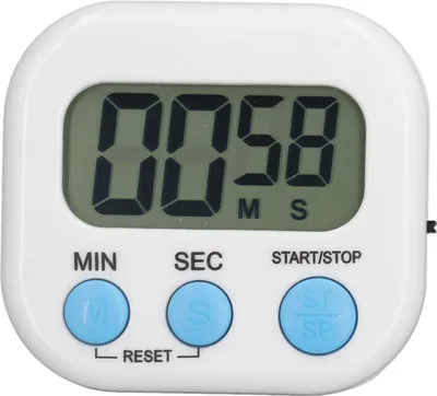 Produktbild von Elektronischer Timer mit großem Display, digitaler Zeitanzeige, Zeitschaltuhr und Countdown-Funktion