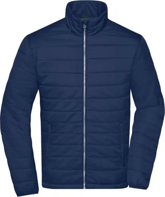 Produktbild von Men's Padded Jacket Leichte, wattierte Steppjacke navy, Gr. S