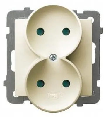Obrázok produktu pre Ospel GP-2GRP/m/27, IP20, 16 A, 71 mm, 48 mm, 71 mm, 73 g