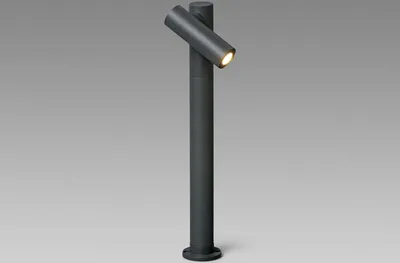 Produktbild von Faro 70783, Außensockel-/Pfostenbeleuchtung, Dunkles Grau, Aluminium, IP65, I, 6 W