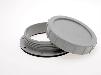 Produktbild von airfit Reinigungsflanschf. Wände, Behälter, Maschinenverkleidung