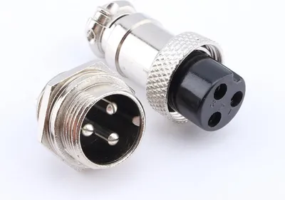 Obrázok produktu pre 1 sada GX16 3Pins skrutka typu elektrickej zásuvky zásuvky pre letectvo Nová