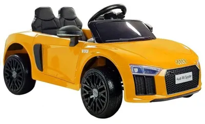 Produktbild von Leantoys Audi R8 Spyder Gelb - Elektrischer Rollator