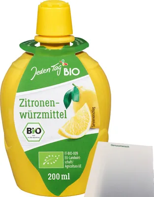 Produktbild von Jeden Tag  Zitronen Würzmittel (0,2l Flasche) + usy Block