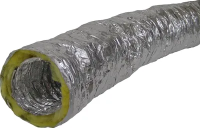 Produktbild von Insulated Foil Flex Duct 5m 10"+++250mm+++ - ISOLIERTES Aluflexrohr Länge: 5m / Durchmesser: 10"