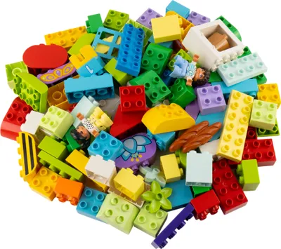 Produktbild von LEGO® DUPLO® Steine Sondersteine Bunt Gemischt NEU! Menge 1000x – Jede Mischung individuell zusammengestellt