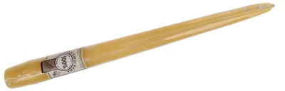 Produktbild von 100% Bienenwachs Spitzkerze 245 x Ø 23 mm, 12 Stück