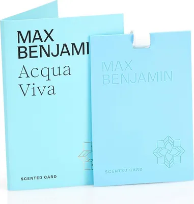Immagine prodotto di Acqua Viva Luxury Scented Card Max Benjamin Carta Profumata