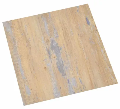 Image de vidaXL : Planches de sol en PVC, marron et gris, 5,11 m², 55 pièces