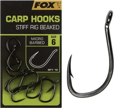 Obrázok produktu pre Kaprové háčiky FOX® - Stiff Rig Beaked 4 - CHK239