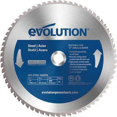Image de Scie en acier Evolution 305 mm / 60 dents TCT Widia