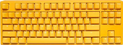 Produktbild von Ducky One 3 Yellow TKL Gaming Tastatur, RGB LED