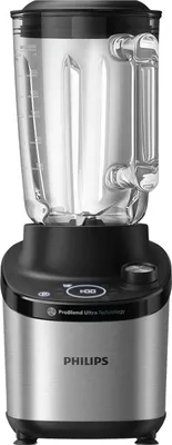 Image de Philips HR3760/00 Standmixer 1500 W Silber, Schwarz (HR3760/00)