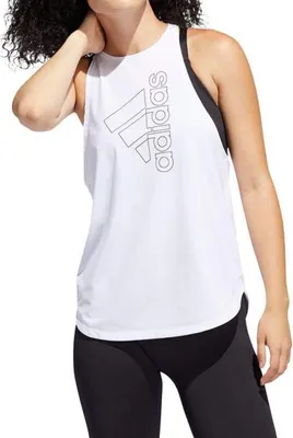 Zdjęcie produktu dla Koszulka damska Adidas W Tech Bos sportowa biała tank top M