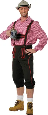 Produktbild von Lederhose Hansielein 3/4 Groen 64