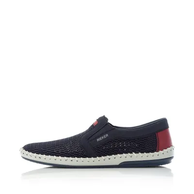 Immagine prodotto di Rieker uomo scarpa slip-on blu
