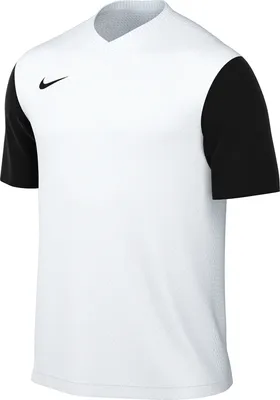 Produktbild von Nike Herren Dri-Fit Tiempo Premier Jersey - DH8035 Schwarz Weiß, Blau, Rot und Gelb, Farbe:Weiß, Textil:XXL