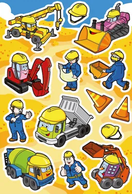 Produktbild von HERMA 3071 10x Sticker DECOR Baustelle