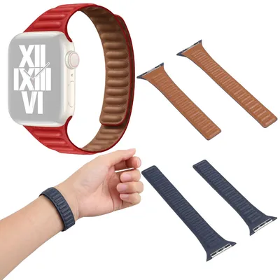 Produktbild von Für Apple Watch Series 11 10 46mm / Ultra 3 2 1 49mm / 9 8 7 45 / 6 SE 5 4 44 / 3 2 1 42mm Magnetisches Armband
