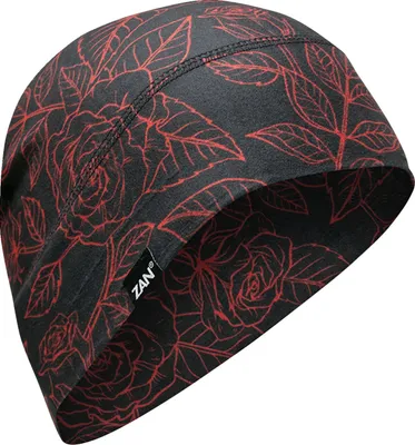 Produktbild von Zan Headgear Sportflex® Roses Mütze Schwarz Schwarz One Size