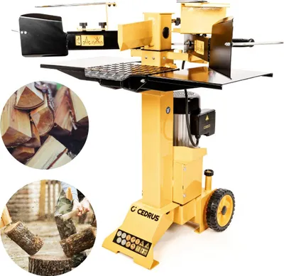 Obrázok produktu pre Cedrus Ls06 Hydraulický Elektrický Štiepač Dreva Cedrus Ls06V Vertikálny Štiepač Tlak 7 Ton Cedls06V