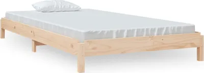 Produktbild von vidaXL Stapelbett 100x200 cm Massivholz Kiefer
